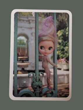 10/$25 Vintage 2004 Hello Blythe! Fashion Doll Blank Photo Postcard